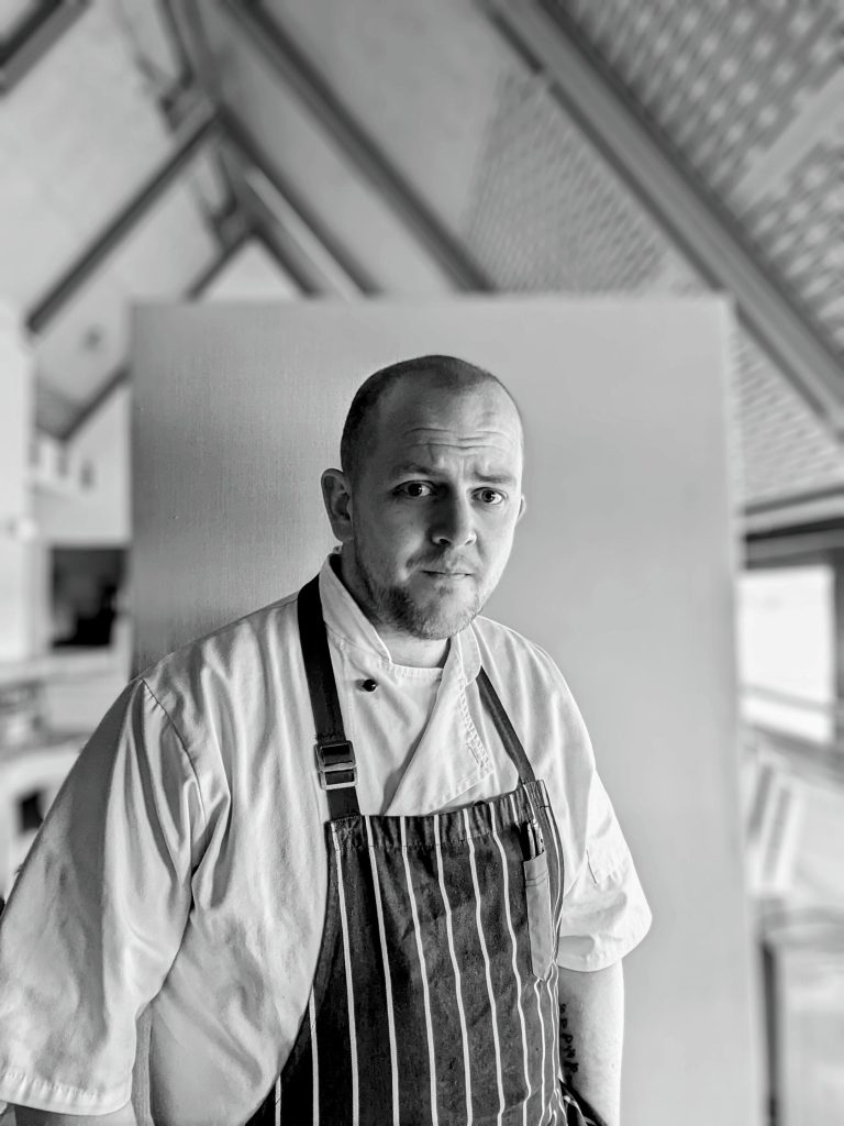 Photo of Norman Ball head chef at Snape Maltings